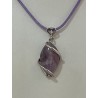 Pendentif navette Améthyste