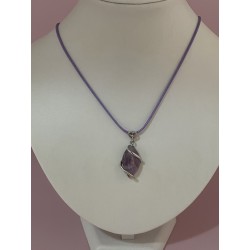 Pendentif navette Améthyste