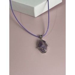 Pendentif navette Améthyste