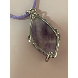 Pendentif navette Améthyste