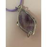 Pendentif navette Améthyste