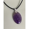 Pendentif cabochon améthyste