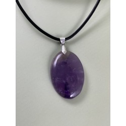 Pendentif cabochon améthyste