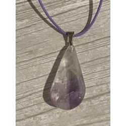 Pendentif goutte Améthyste
