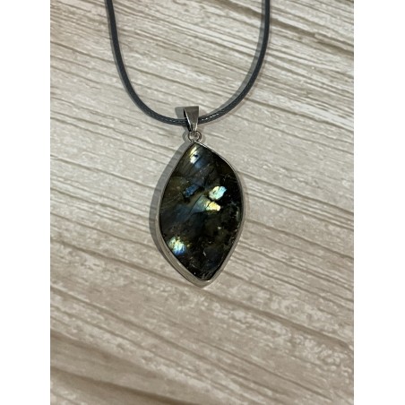 Pendentif forme libre Labradorite
