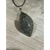 Pendentif forme libre Labradorite