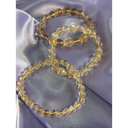 Bracelet citrine naturelle