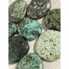 Chrysocolle - Galet plat