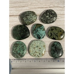 Chrysocolle - Galet plat