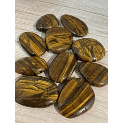 Oeil de tigre - Galet plat