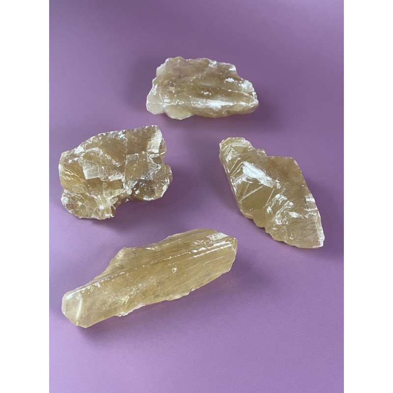 Calcite miel - Brut PM
