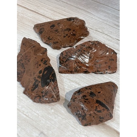 Obsidienne mahagonite - Brut Pm