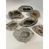 Petite géode d'agate et de quartz