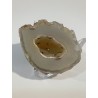 Petite géode d'agate et de quartz