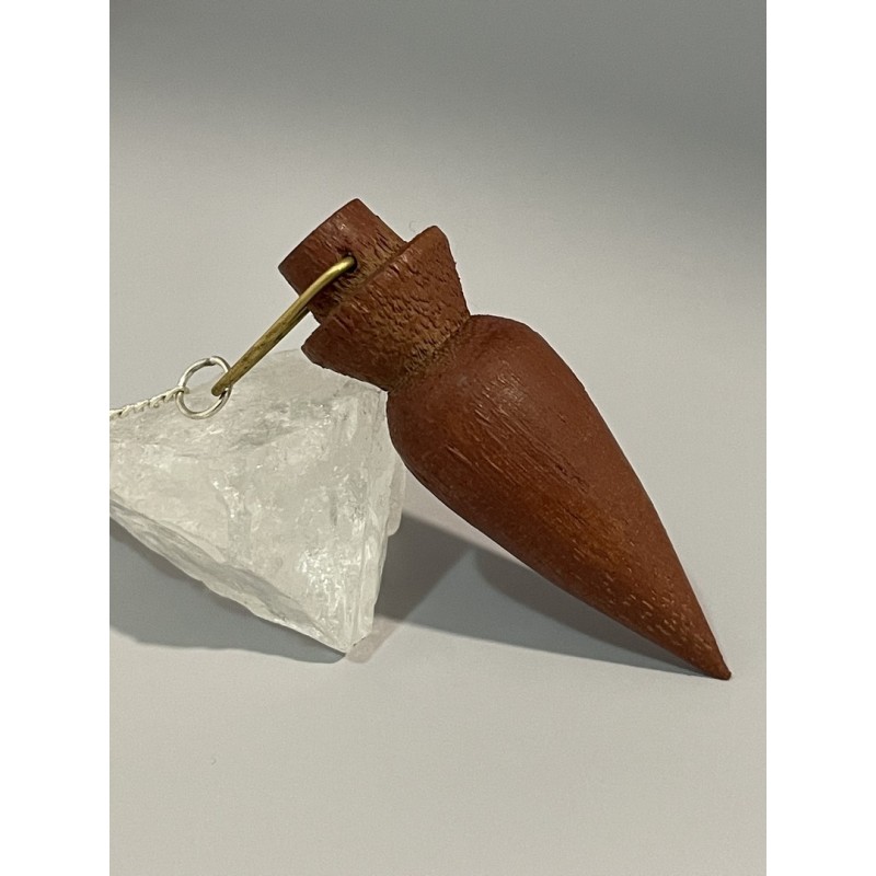 Pendule bois Egyptien Karnac