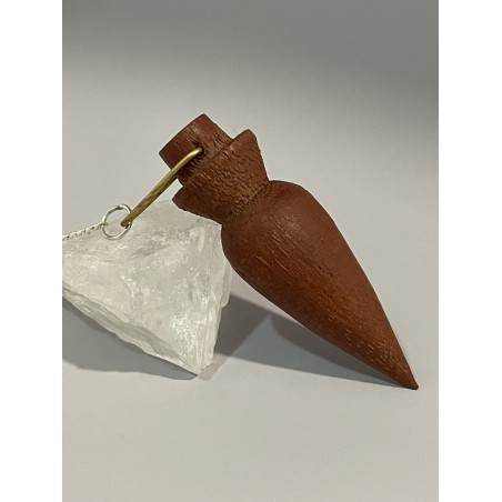 Pendule bois Egyptien Karnac