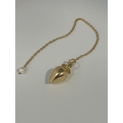 Pendule laiton goutte 001