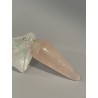 Pendule cône en quartz rose