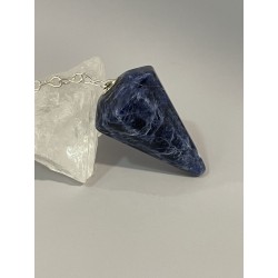 Pendule facetté sodalite