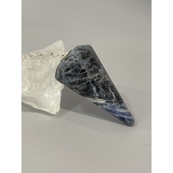 Pendule facetté sodalite