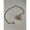 Pendule récepteur en bronze.avec cordelette