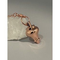 Pendule en laiton, couleur cuivre