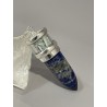 Pendule pointe lapis lazuli et larimar