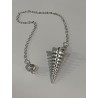 Pendule laiton cone 002