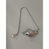 Pendule séphoroton kunzite