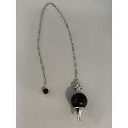 Pendule séphoroton Obsidienne noire