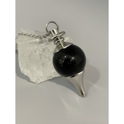Pendule séphoroton Obsidienne noire