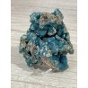 Hémimorphite bleue cristallisée