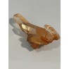 Groupe de quartz tangerine hématoïde