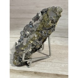 Galène et chalcopyrite