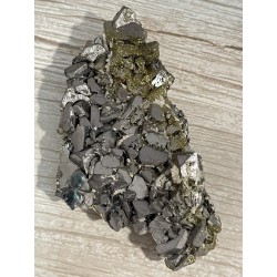 Galène et chalcopyrite