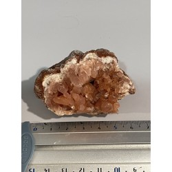 Géode améthyste rose