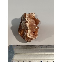 Géode améthyste rose