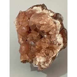 Géode améthyste rose