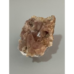 Géode d'améthyste rose