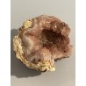 Géode d'améthyste rose - pièce unique.