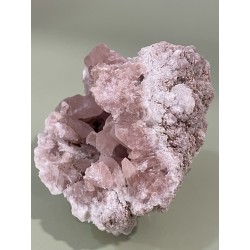 Géode améthyste rose