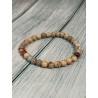 Bracelet en jaspe impérial.