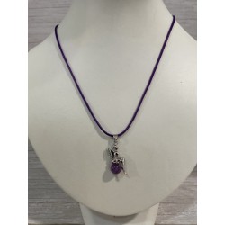 Pendentif Améthyste Fée