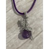 Pendentif Améthyste Fée