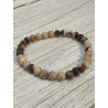 Bracelet jaspe cappuccino 6 mm