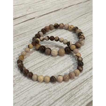 Bracelet jaspe cappuccino Bracelet jaspe cappuccino