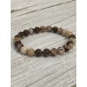 Bracelet jaspe cappuccino 8 mm