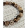 Bracelet jaspe cappuccino 8 mm