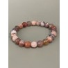 Bracelet agate abricot