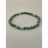 Bracelet en agate arbre, perles 4 mm.